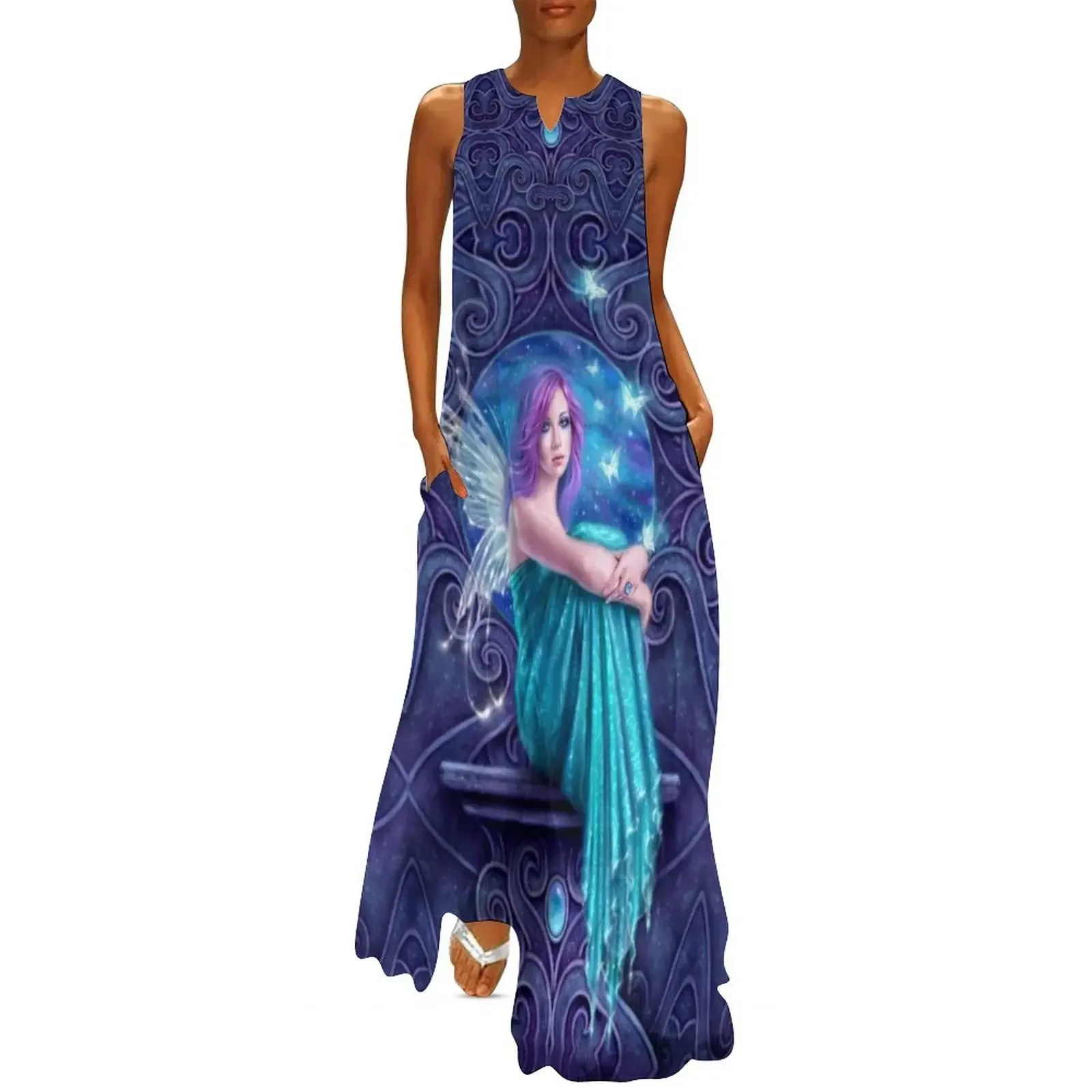 

Astraea Fairy with Butterflies Long Dress dresses summer summer dress womens 2025 Dress