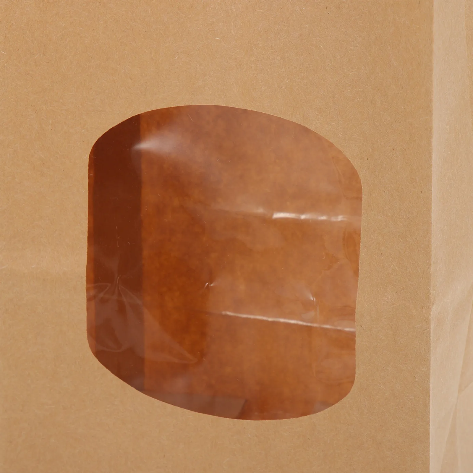 100pcs Kraft Bakery Bags for Cookies, Coffee Beans, Dried Fruit, Popcorn – Food-Safe Gift Packaging