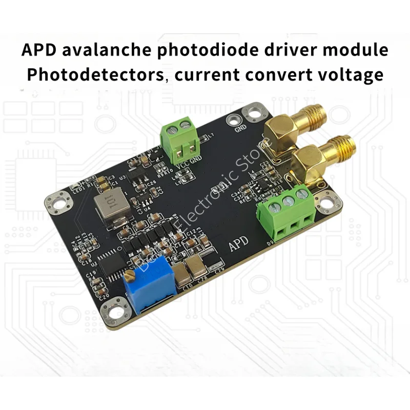 APD avalanche photodiode driver module  High-speed photoelectric IV converter transimpedance TIA amplifier module