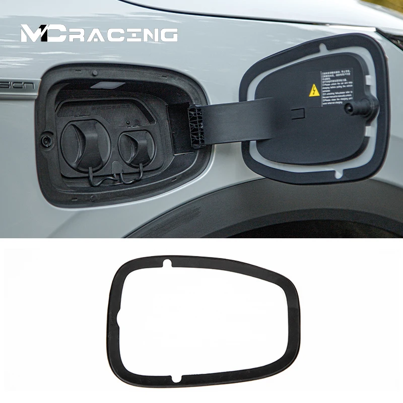 1pcs Car Charging Port Dust Plug Cover For BYD EV Atto 3 yuan plus charging port Rubber Sealing ring sticker Atto3 Accessories