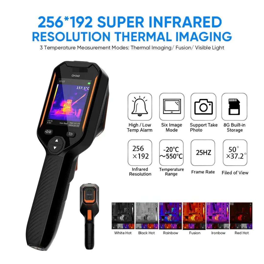 2026 SELL Handheld Thermal Imager Repair Detector Inspection Tool Infrared Thermometer Camera