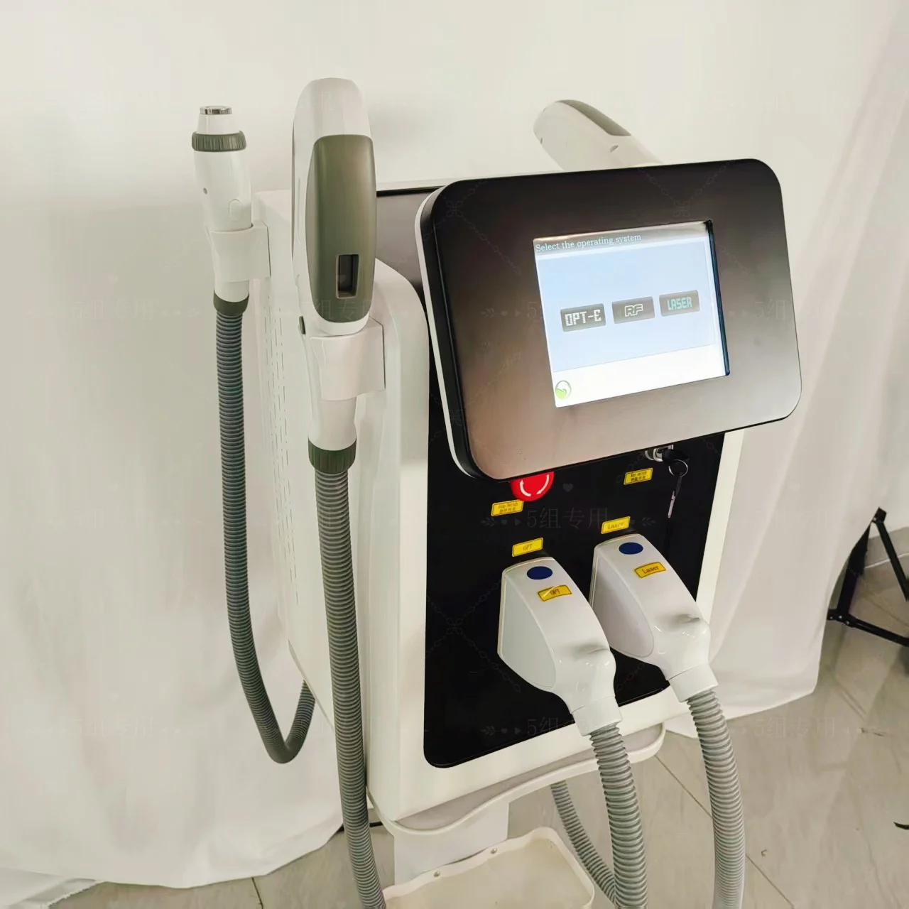 OPT IPL E-light Nd Yag 3 in 1  Laser Hair Removal Machine Multifunctional Tattoo Removal Machine Permanent Beauty