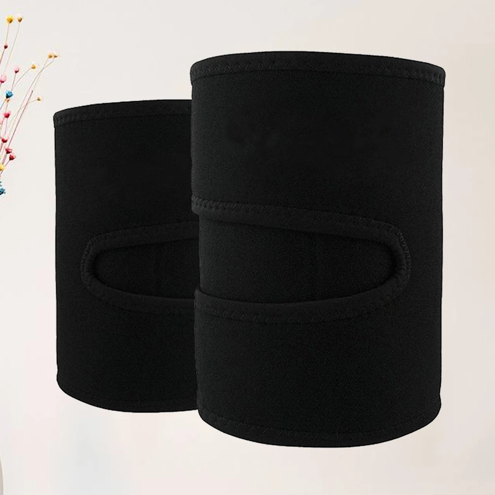 

2PCS Thigh Straps Arm Covers Compression Sleeve Sweat Belt Adjustable Neoprene Webbing Training Leg Extensions
