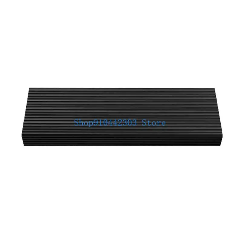 652F Aluminum Heatsink Cooler Heat Sink Thermal Conductive Pad for M2 2280 NVME SSD