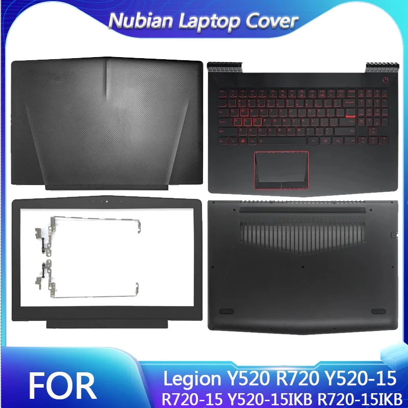 

New For Legion Y520 R720 Y520-15 R720-15 Y520-15IKB R720-15IKB Laptop LCD Back Cover/Front Bezel/Hinges/Palmrest/Bottom Case