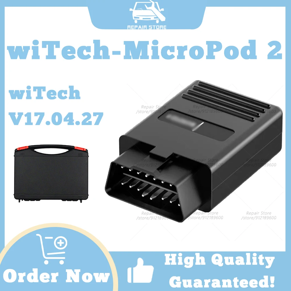 Programming interface wiTech-Micro Pod 2 Software Updated 2016 wiTech V17.04.27 For Chrys-ler/Dod-ge/Je-ep/Fi-at diagnostic tool