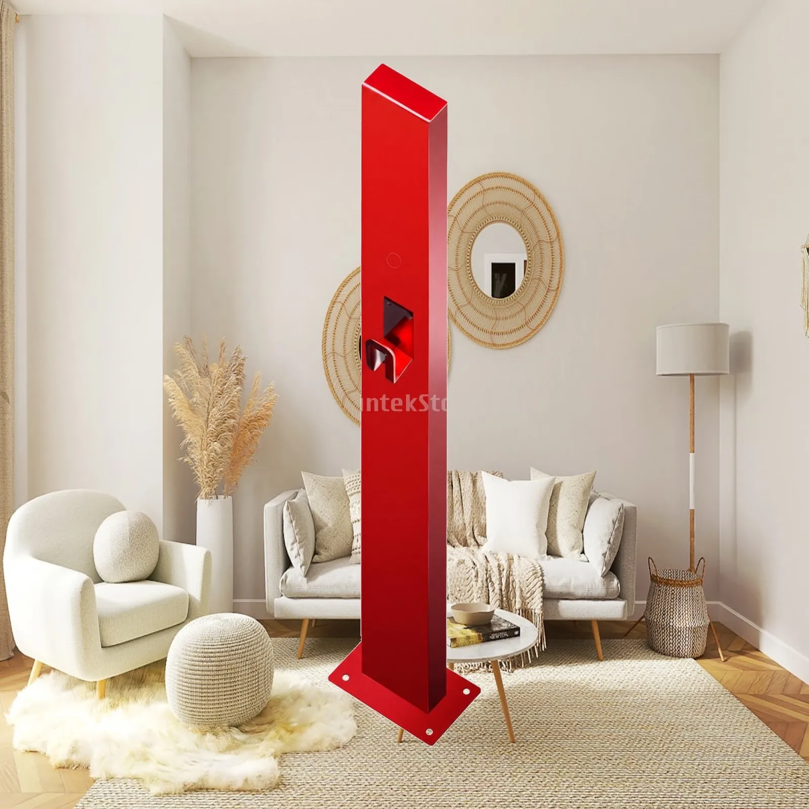 EV Charger Pedestal Slim Freestanding Vertical Charging Station Pedestal Upright Charger Support Column Long-Lasting Slimline