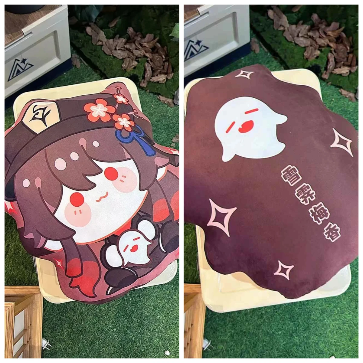 

40CM Genshin Impact Hu Tao Cosplay Embroidery Back Cushion Exquisite Simpleness Pillow Cotton Doll Pillow Cushion Birthday Gift