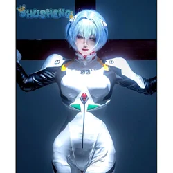Ayanami Rei EVA Cosplay Anime EVA Carnival party costume sexy one-piece bodysuit headwear hand jewelry shoulder armor Woman set