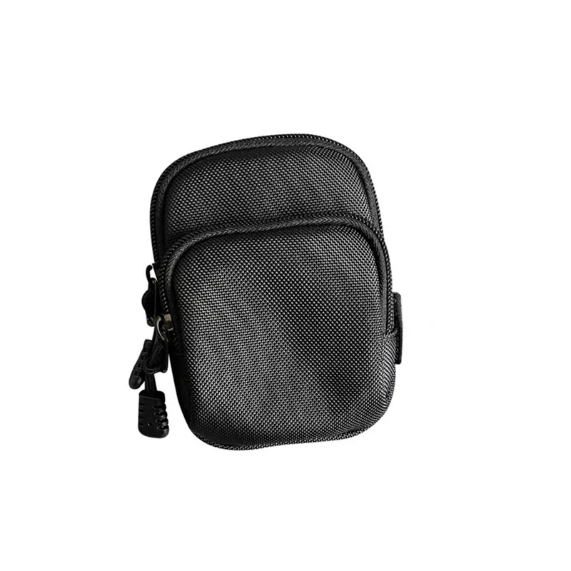 

New Men's Belted Waist Bag Multi-Functional Storage Pouch Earphone Bag Card Holder Key Holder Wallet Ox Cloth Pure C...