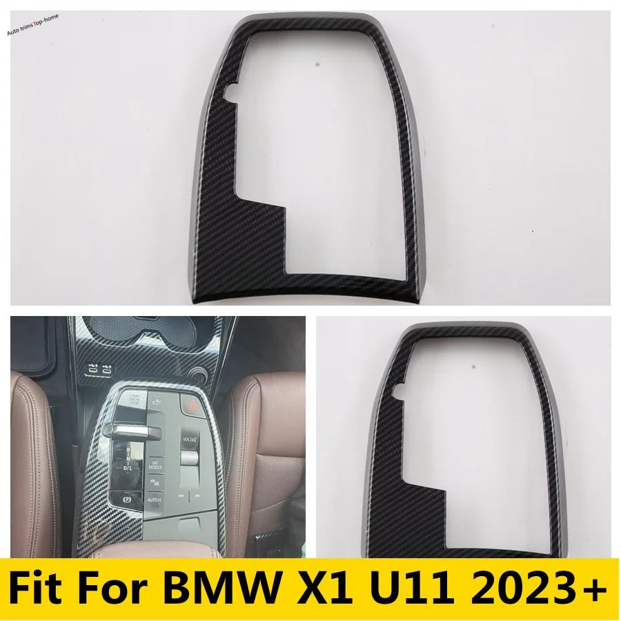 

Transmission Center Control Gear Shift Box Panel Decoration Frame Cover Trim Fit For BMW X1 U11 2023 2024 2025 Car Accessories