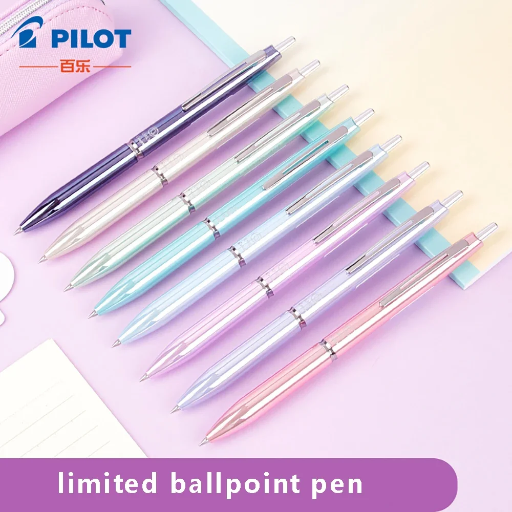 

Japan Pilot Ballpoint Pen 0.5mm Press Limited Edition Medium Oil Pen BIL-80EF Cute Stationery Office Accessories School Supplies