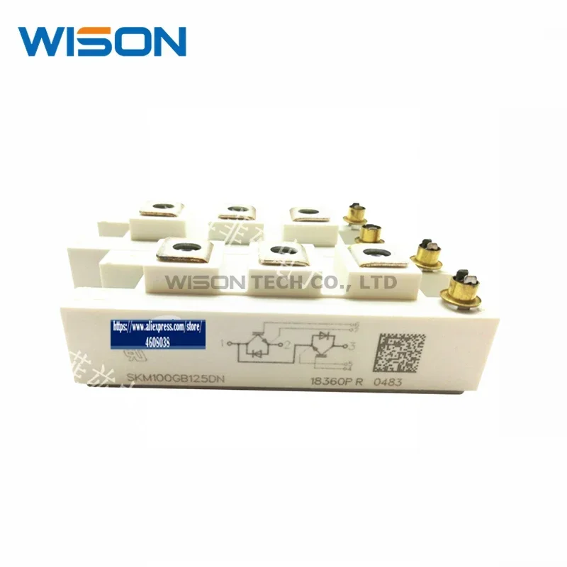 SKM195GB126DN SKM100GB125DN SKM145GB128DN SKM145GB128DNR شحن مجاني وحدة IGBT الجديدة والأصلية