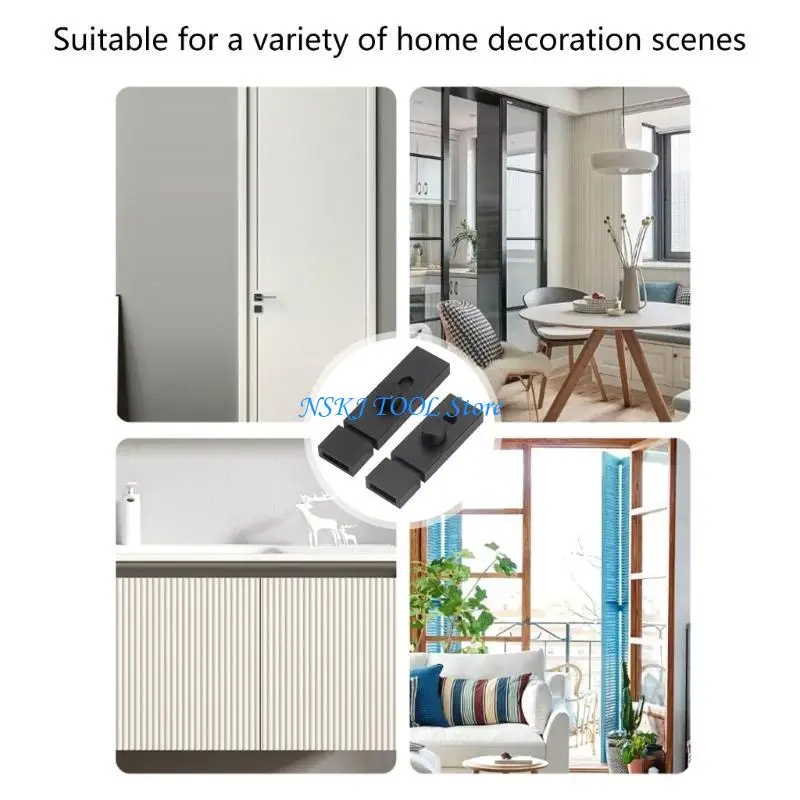 

L8RC Aluminum Door Holder Providing Stable Protections & Styles Door Stoppers for Home