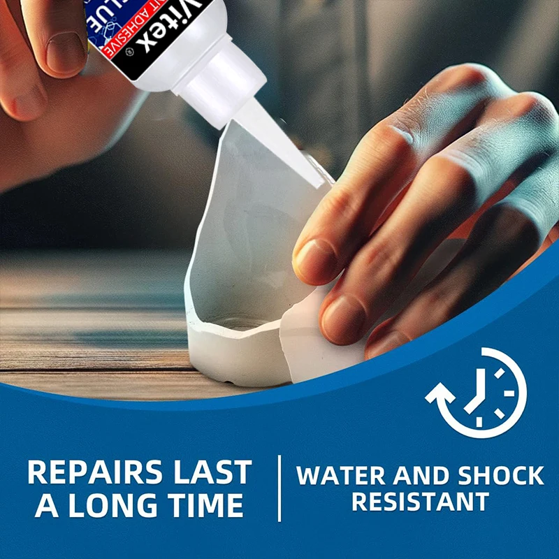 Vitex 1-5 шт. 502 20 мл сильный клей цианоакрилатный клей быстросохнущий резиновый керамический металлический прочный жидкий клей