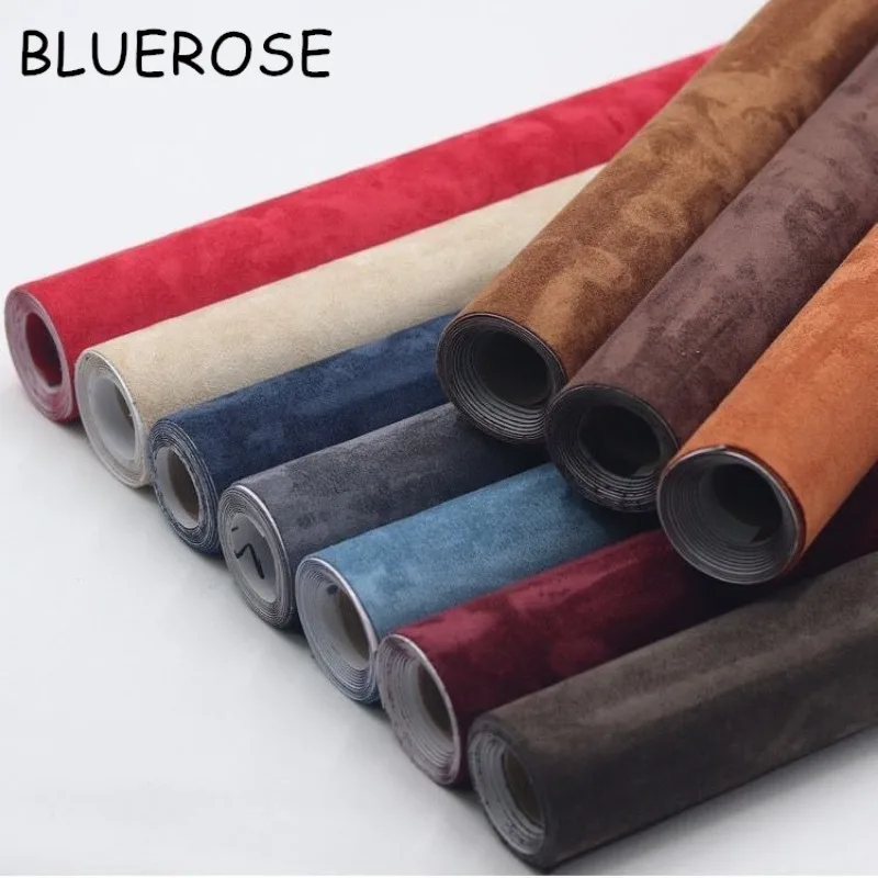 Self Adhesive Suede Fabric Faux Suede PU Leather for Jewelry Box Craft Decor Self-adhesive Film for Car Interior Styling Decal