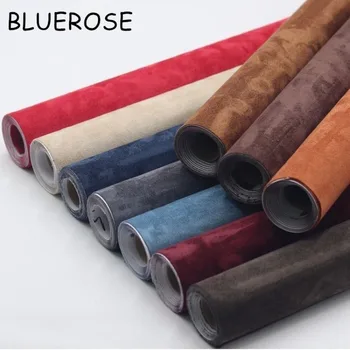 Selfกาวผ้าหนังนิ่มFaux Suede PUหนังสําหรับกล่องเครื่องประดับCraft Decor Self-กาวฟิล์มสําหรับตกแต่งภายในรถDecal