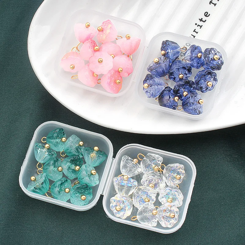 10PCS Shirt Buttons Colourful Imitation Jade Bead Buttons Chinese Style Cheongsam Hanfu Tang Suit Shirt Cardigan Tops Button Acc