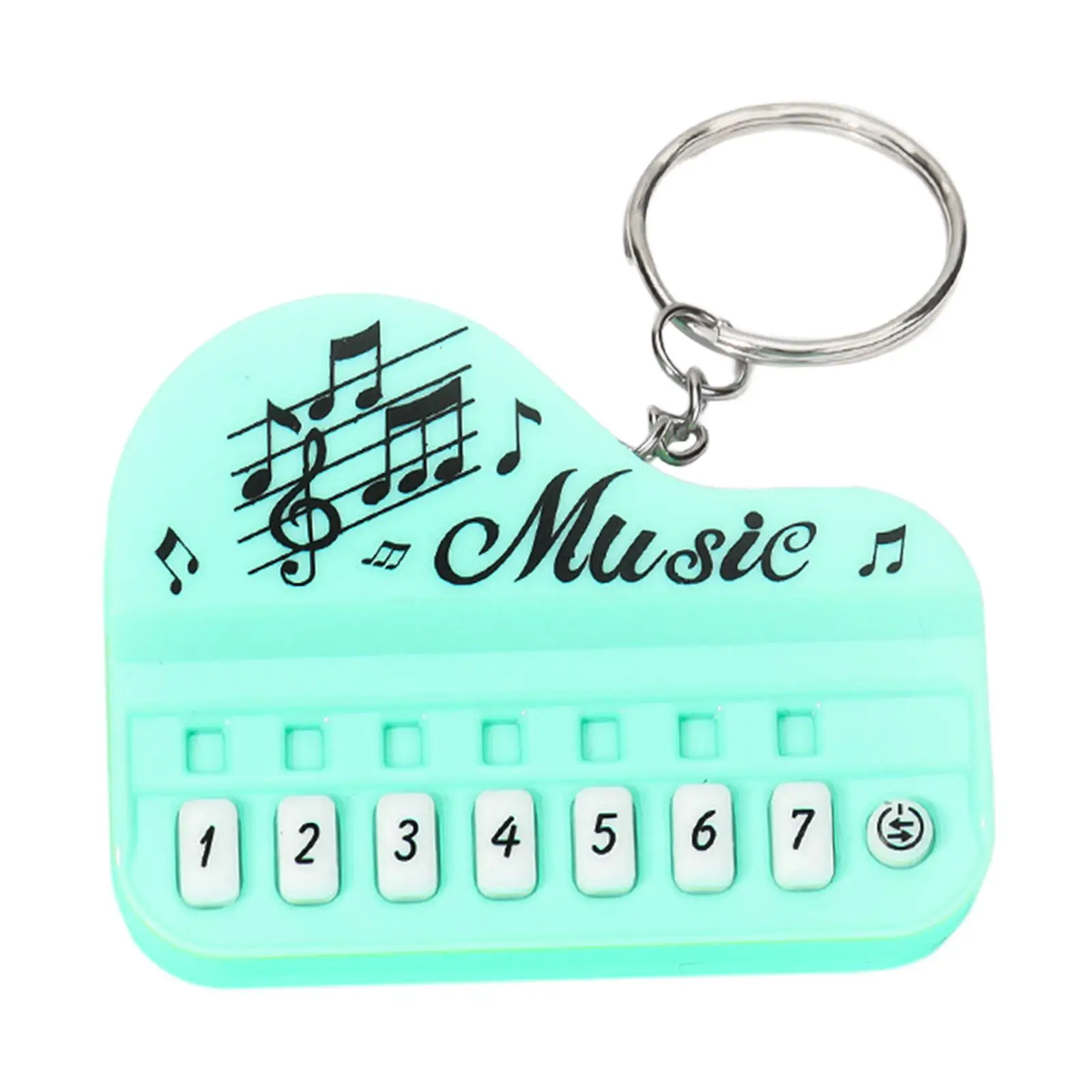 

2-6pack Tiny Electronic Keyboard Key Chain Piano Keyboard for