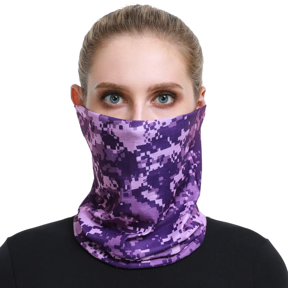 Sport all'aria aperta Face Bandana Magic fasce senza cuciture per donna uomo escursionismo ciclismo sciarpa al collo femminile maschio passamontagna tubo fazzoletto