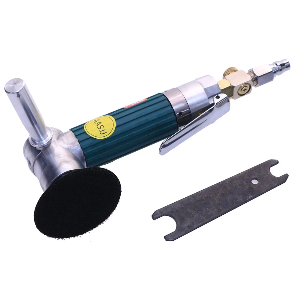 AT-450P 3-Inch Mini Track Air Polisher, Handheld Pneumatic Grinder, 5000RPM