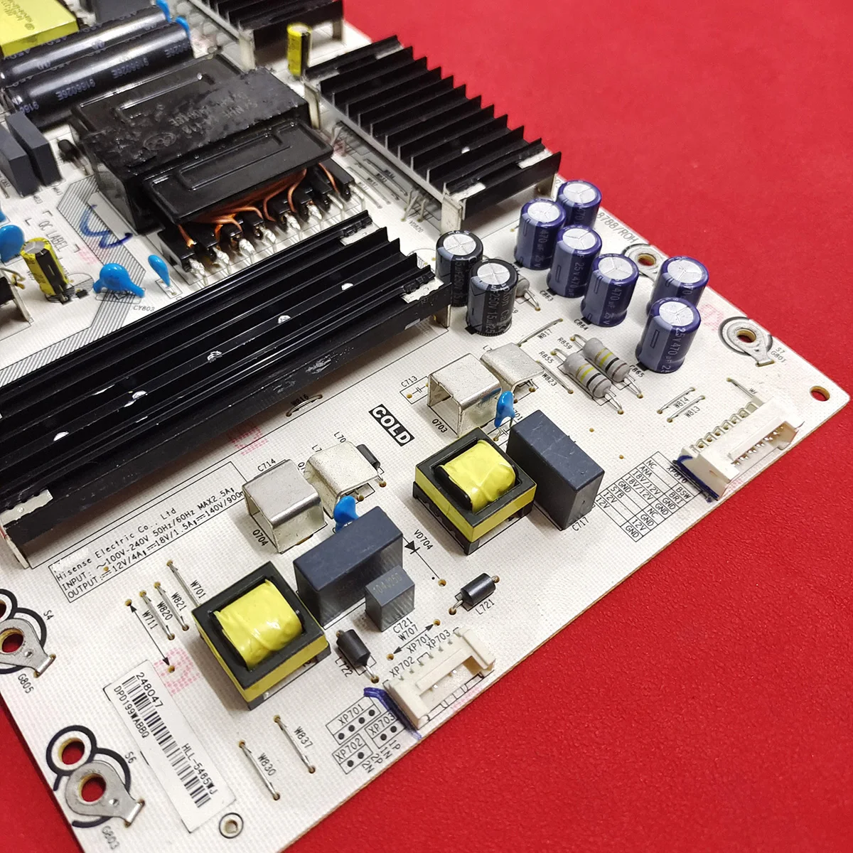 RSAG7.820.8788 ROH Power board for 70R6209 HZ70E3D HLL-5465WJ Test delivery