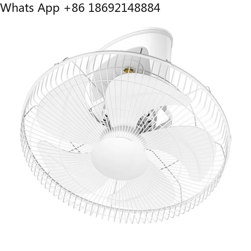 Ceiling fan, household remote control ceiling, soft sound shaking head, ceiling electric fan, five rubber leaves