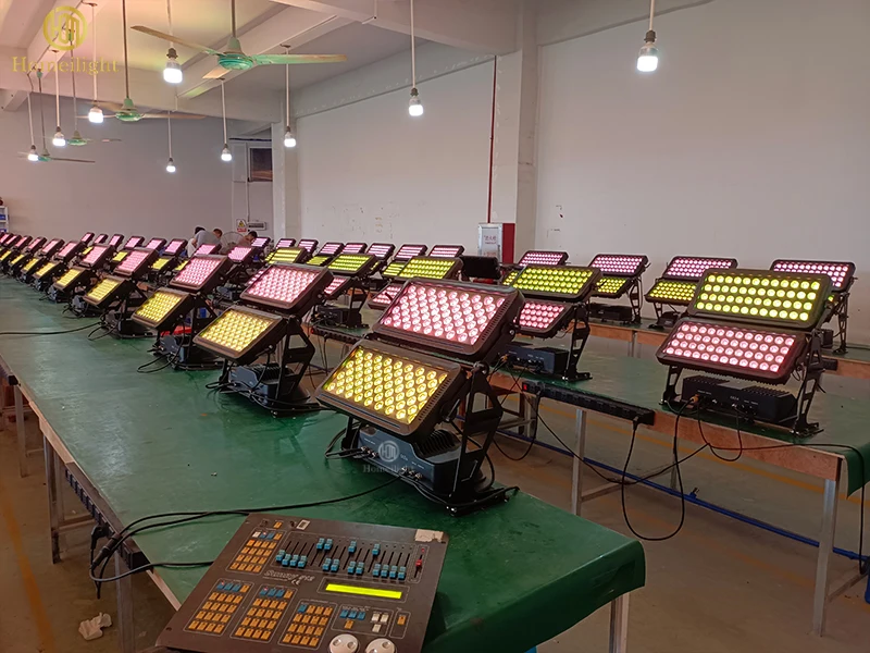 Wholesale Price 96pcs X 12W High Power RGBW 4 In1 IP65 LED Flood Light Outdoor LED City Color for Stadium