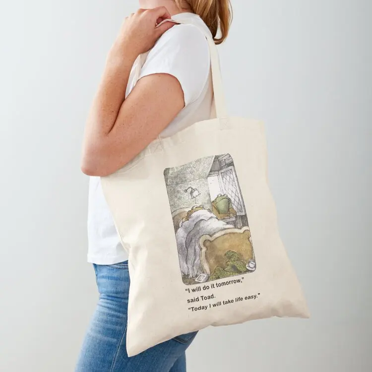 Frog and Toad Tote Bag Customizable tote bag canvas tote bags shopper bags personalized
