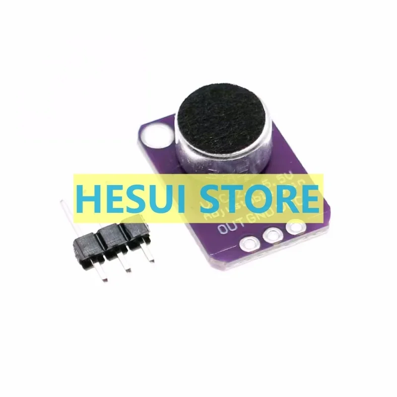 4466 Amplificatore per microfono a elettrete MAX4466 CMA-4544PF-W regolabile