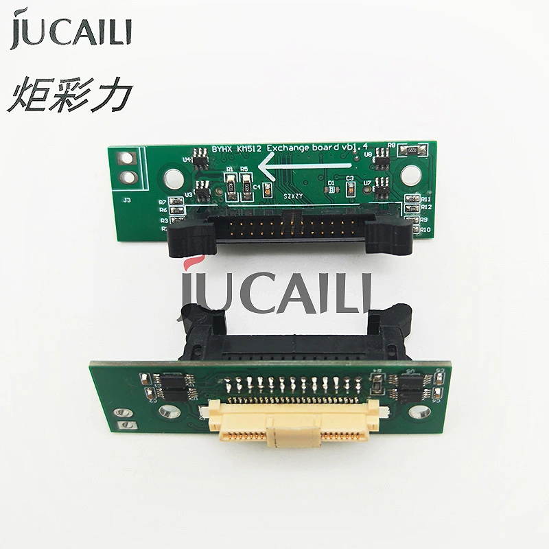 

JUCAILI BYHX KM512 Exchange board vb1.4 for Allwin Konica 512 printhead transfer board Head Cable Connector Inkjet Plotters