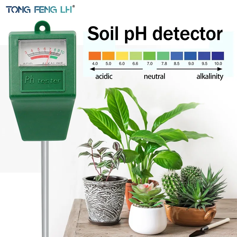 

PH 3-10 Soil Tester Test Garden Plants Flowers Single Needle PH Meter Detector Analysis Instruments