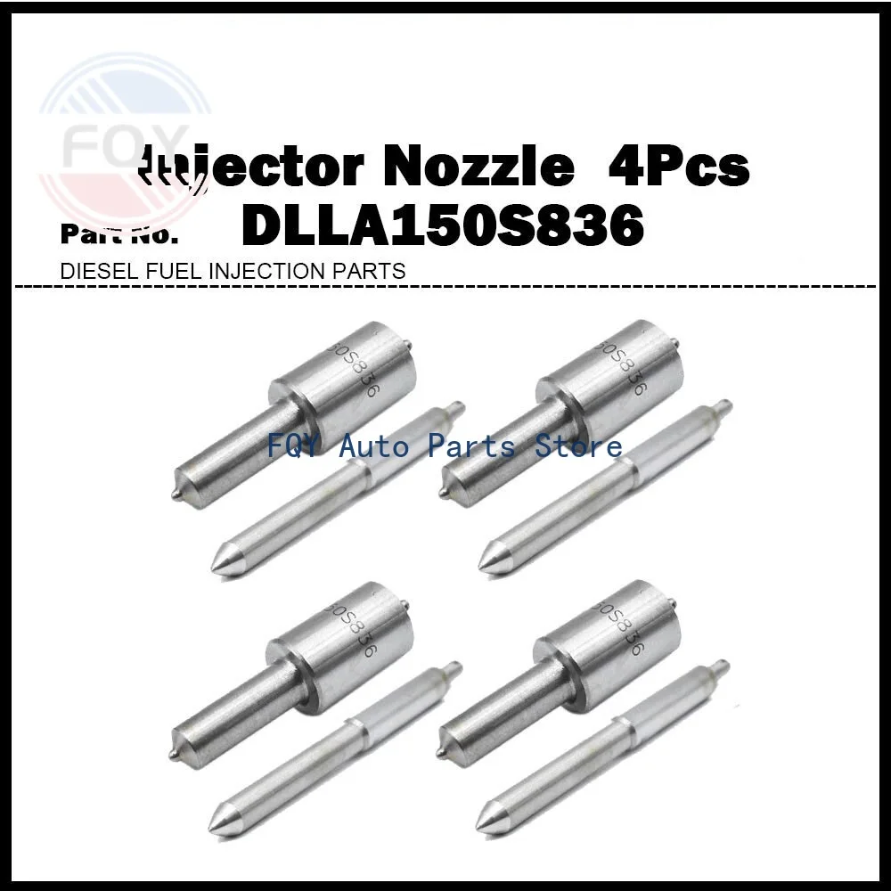 

4X высококачественные топливные форсунки DLLA150S836 для CASE IH 3228159R91 3218246R93 3218299R93