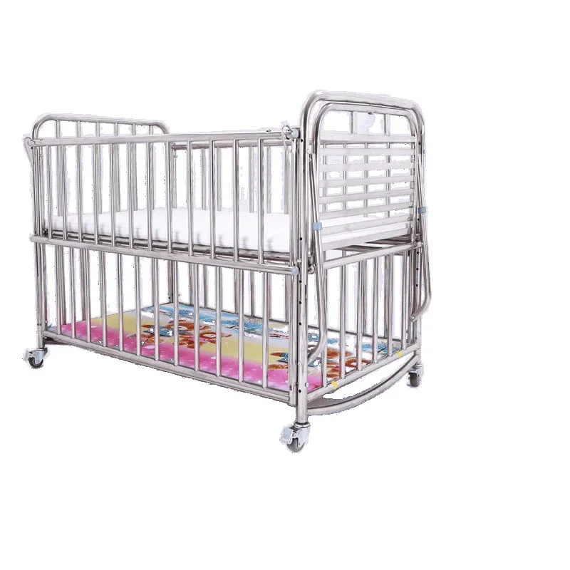 

Stainless steel, baby, bed splicing, cradle, newborn, baby