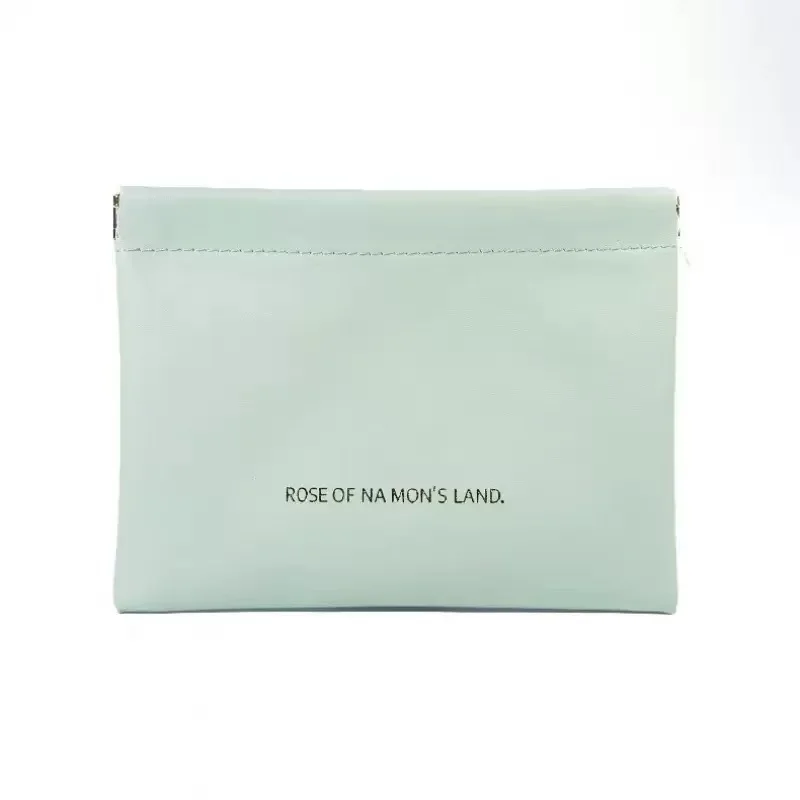Bullet Storage Bag with Automatic Closure, Wired Headphone Storage Bag, PU Coin Purse, Mini Portable Lipstick and Makeup Bag