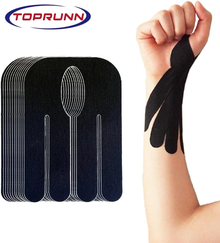

5/10/15/20PCS Precut Wrist Kinesiology Tape, Elastic Athletic Sports Tape for Hand Wrist Support, Baseball Bowling Protection