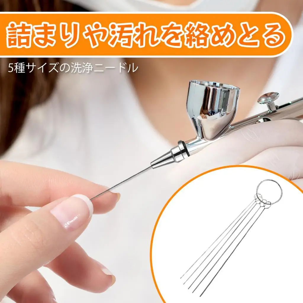 13Pcs Airbrush Nozzle Kits Supplies Professional Mini Wrench Airbrush Spare Parts