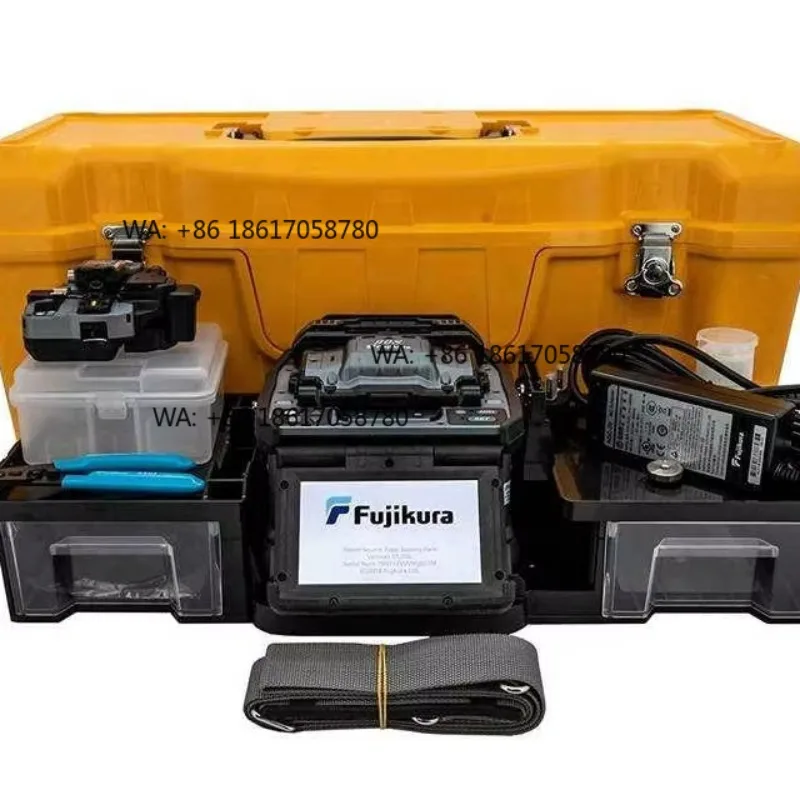 90S+ Fiber Optic  Machine 80S 70S CT50 Fiber Cleaver Optic Fiber Splicer Core Alignment For 4G 3G GPRS
