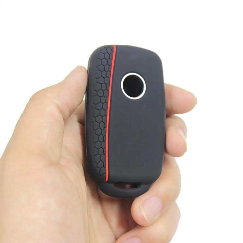 

4 шт. силиконовый чехол для автомобильного брелока для Volkswagen Polo Golf Tiguan Sagitar