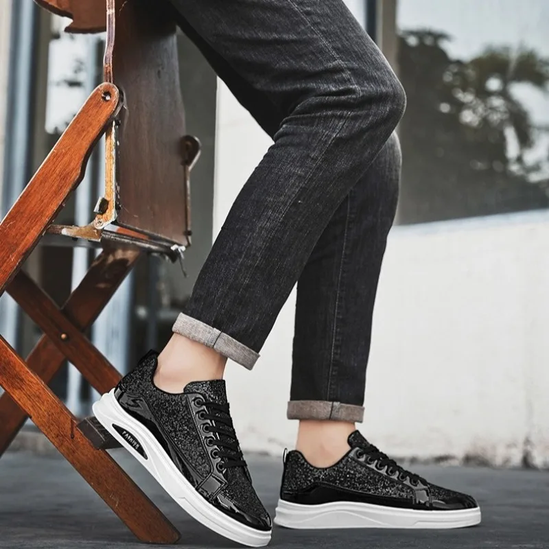 

1 Pair Mens Shoes Casual Sneakers Summer Outdoor Sports Running Platform Fashion Designer Luxury Skateboard Leather Ankle Tennis