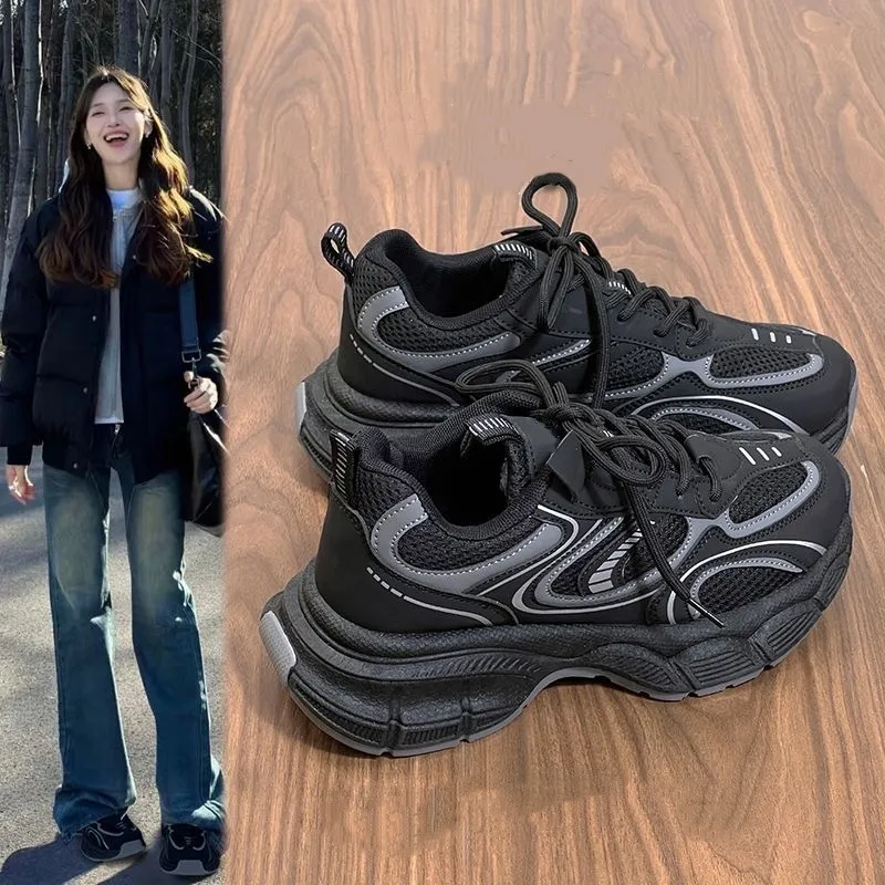 أحذية كاجوال جديدة عصرية للنساء، أحذية مريحة ومسامية للربيع والخريف #3