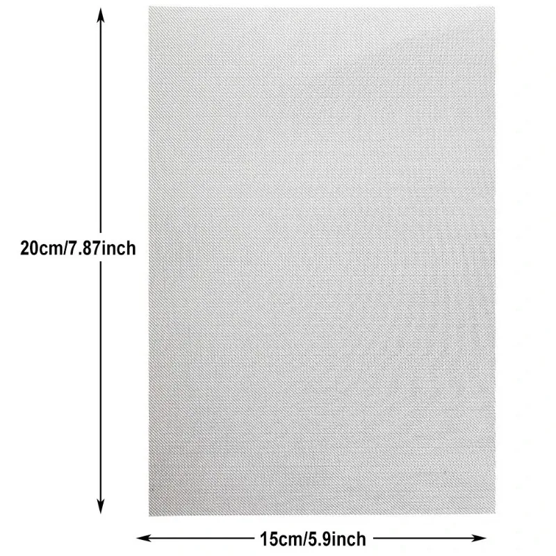 Car Bumper Stainless Steel Welded Wire Repair Mesh Repair Hole Crack Repair Mesh Body Heat Resistant Metal Mesh Auto Parts