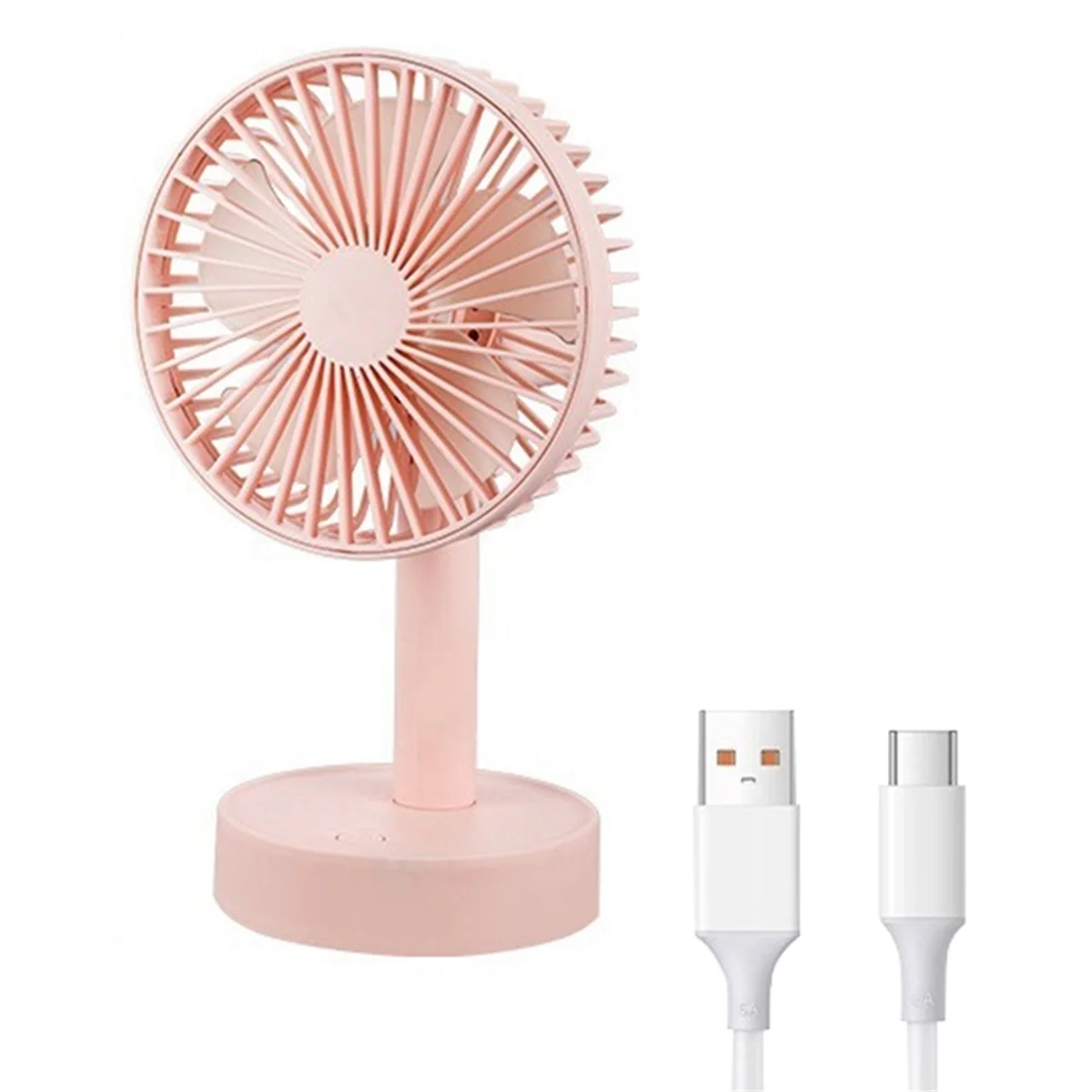 

USB-вентилятор для зарядки подходит для спальни, прикроватной тумбочки, офисного настольного портативного вентилятора, уличного мини-зарядного портативного вентилятора AA52Q