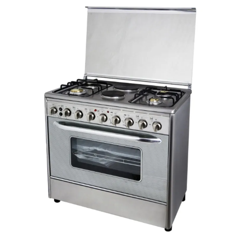 

Gas and rice cooker with oven stove kitchen multi-function