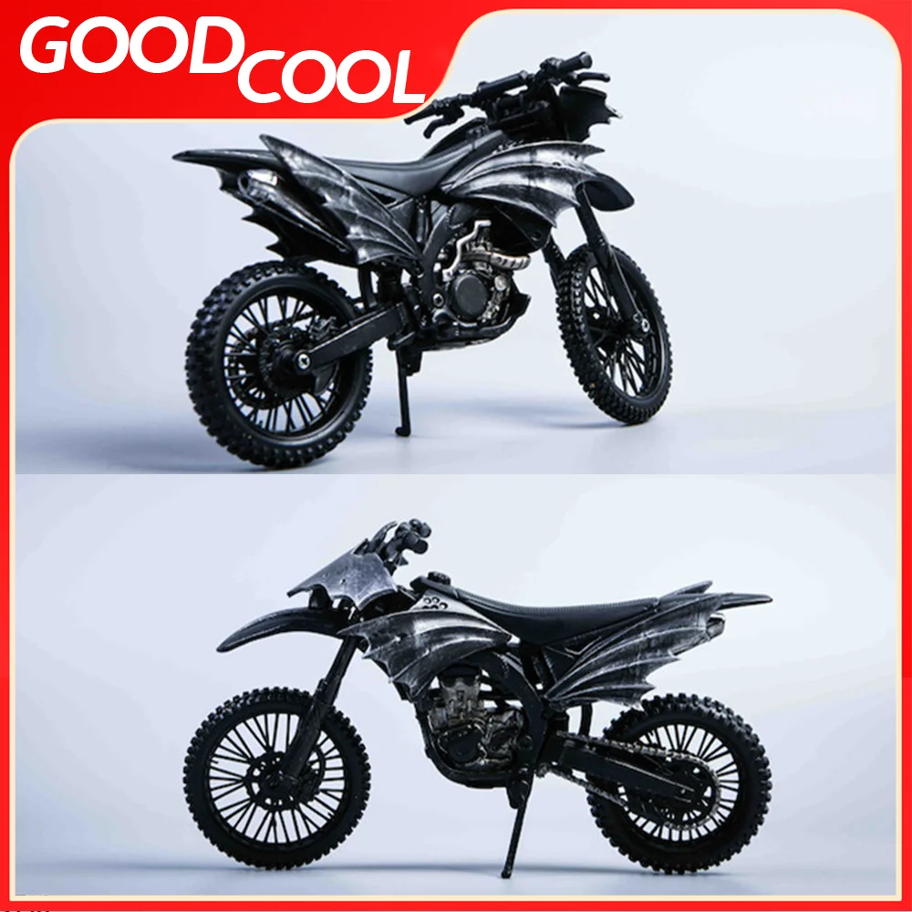 TYSTOYS 20DT16 1/12 Scale Soldier Cool Black Off Road Motorcycle Model Accessories For 6 Inch Action Figure Body Toys Gifts