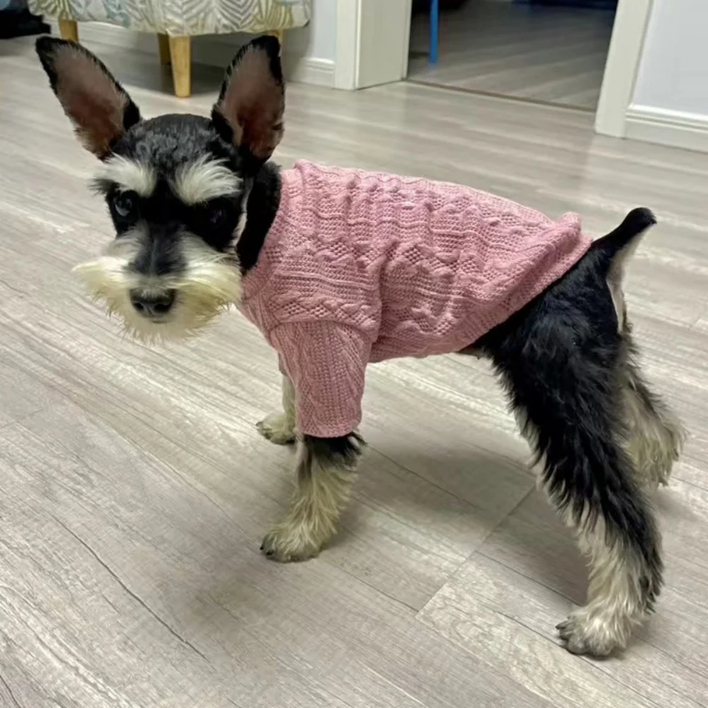 Suéter de punto de manga larga para mascotas, ropa para perros pequeños y gatos, jerséis para cachorros, precio de piso, gran oferta, Otoño e Invierno