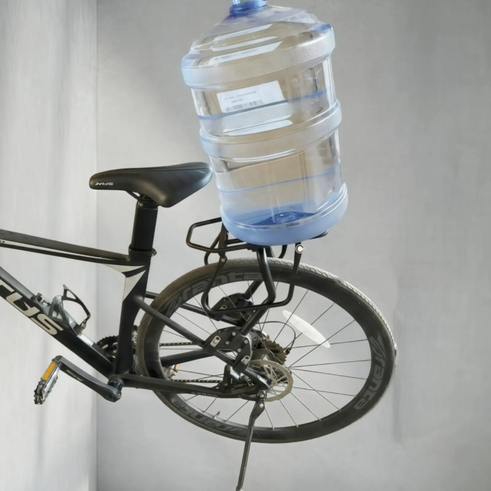 

Quick Release Cycle Luggage Rack Easy to Install Seatpost Mount Bike Rack Quick Release Luggage Carrier Sturdy Lightweight