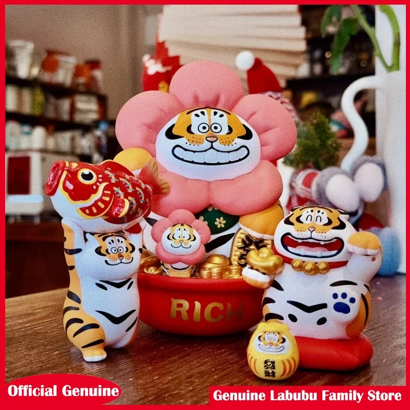 

Оригинальное аниме «Я не толстый тигр, удача, тигр», привлекает серия богатства, слепая коробка, тайные куклы, прекрасный подарок, экшн-фигурки, игрушки