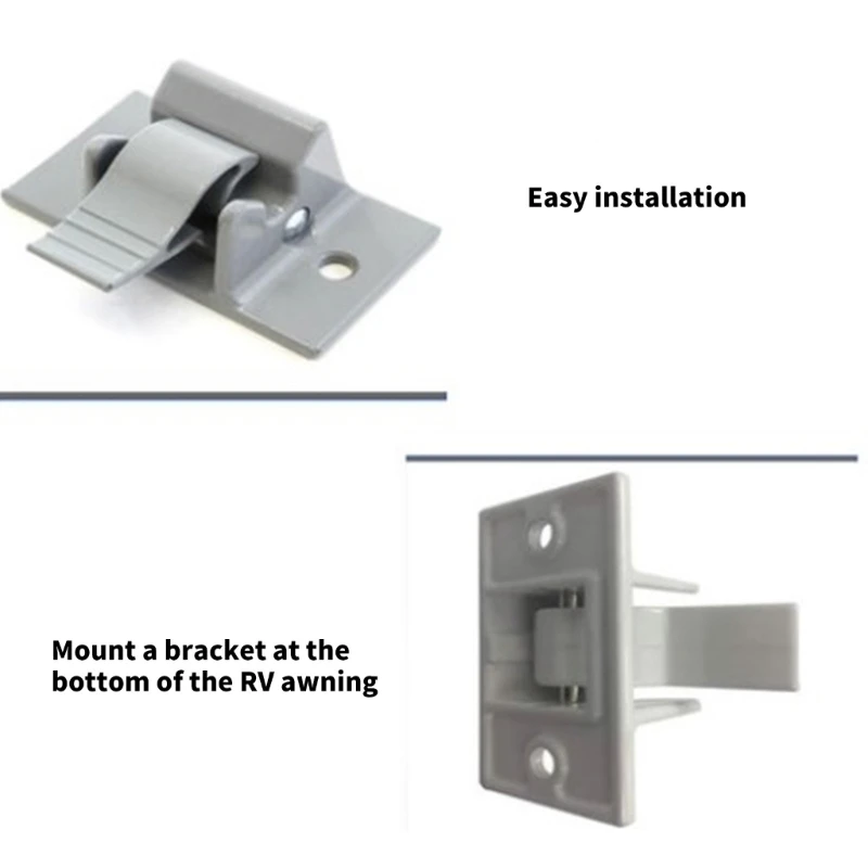 Suportes montagem parede para toldo motorhomes 3104653.005, hardware suporte resistente às intempéries adequado para