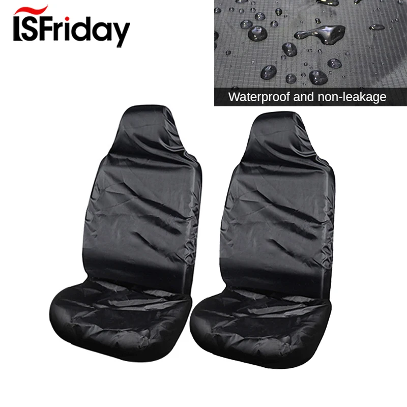 Car Front Seat Protector Cover Heavy Duty Universal Waterproof Auto Seat Covers Car Seat Cover Breathable Cushion Protector